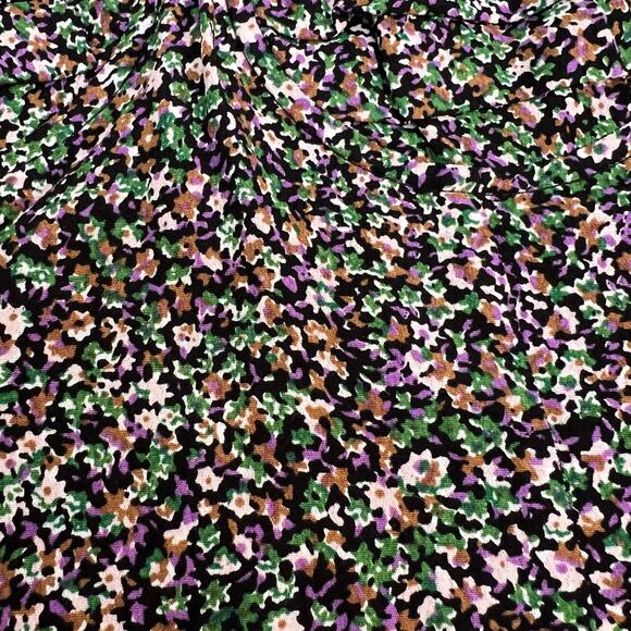 ASTR The Label Livie Floral Ruched Smocked Sleeve Top Sweetheart Neck SZ XS NWT - Picture 10 of 12